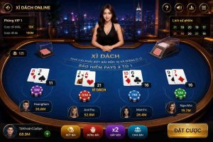 Xì dách online PG88 mang đến trải nghiệm bài trực tuyến hấp dẫn với cơ hội thắng cược thú vị cho người chơi